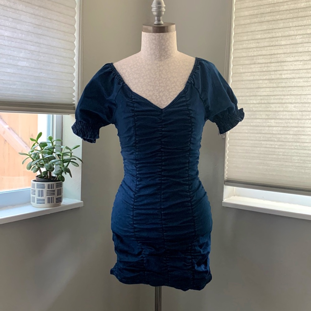 Denim dress